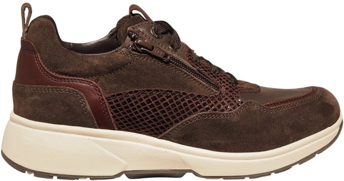 Xsensible Grenoble Stretchwalker HX Veterschoenen - Dames - Bruin - Maat:36