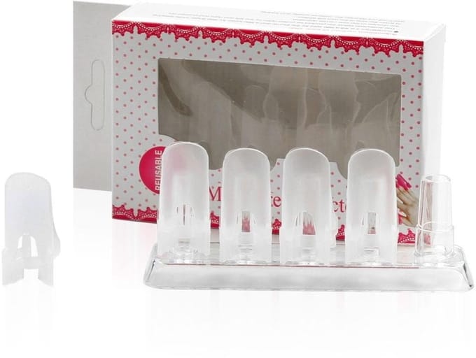 Allepaznokcie Manicure Protector - Nagelbeschermers - Wit - 10 stuks