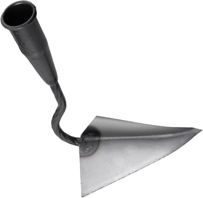 Tuingereedschap - Bodemwerker - Onkruid Wieden - Ergonomische Driehoek - 26.5 cm - Metaal