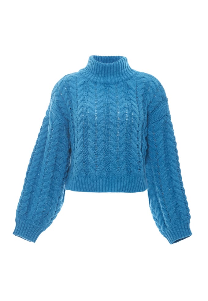 Mymo Jumper Dames turkoois