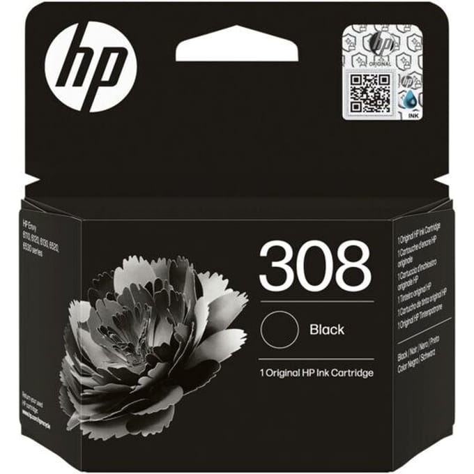 HP 308 (7FP21UE) inktcartridge zwart