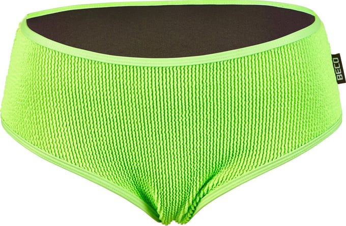 BECO crinkle bikini broekje - neon groen - maat 38