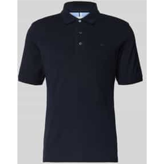 Brax Heren Poloshirt  Style PETE navy, perma blauw, maat L