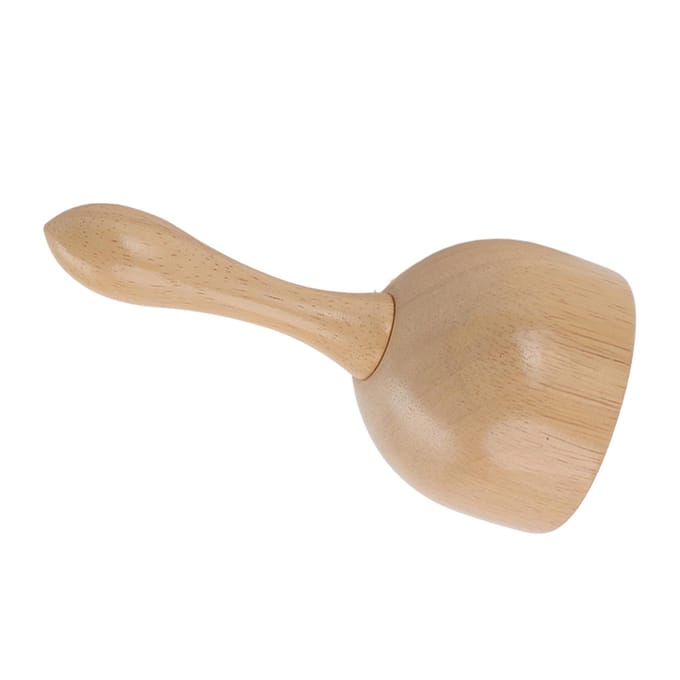 Houten Handheld Massagebeker Eiken Meridianen Ontstoppen Vet Verminderen Ontspannende Spieren Schraper Beker voor beige