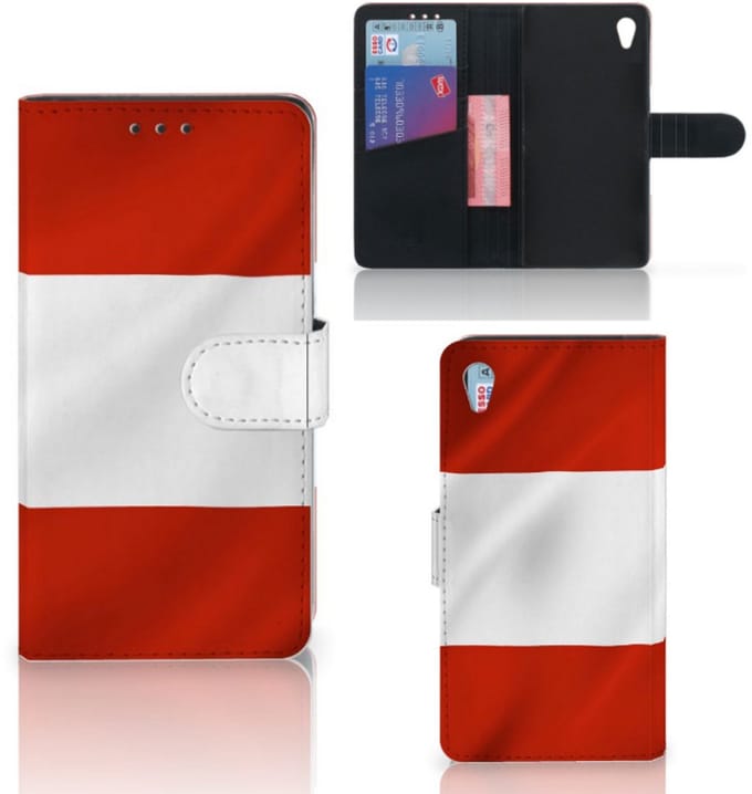 Sony Xperia Z3 Bookstyle Case Oostenrijk