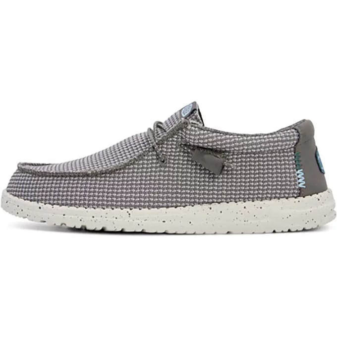 HEYDUDE Wally Sport Instappers grijs Canvas - Maat 43