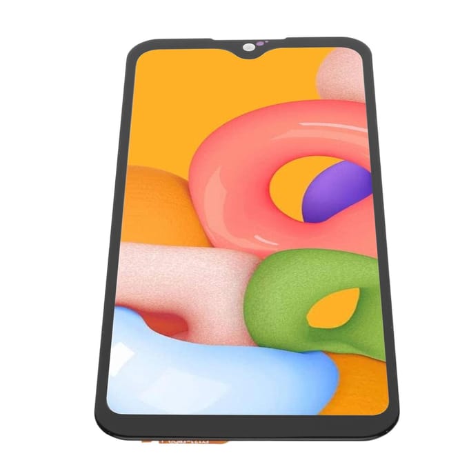 5.7in Touchscreen Digitizer Assembly LCD Display Digitizer Vervanging voor Samsung Galaxy A01 2019 pink