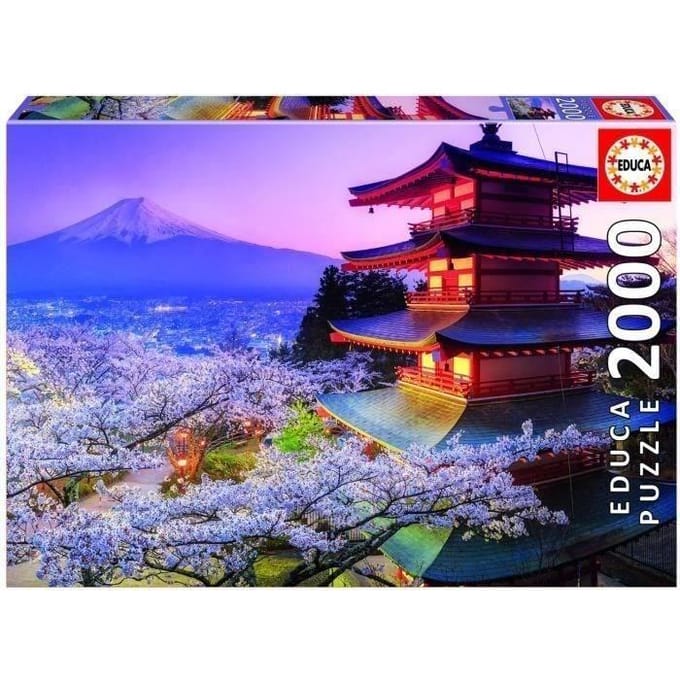 EDUCA - puzzel - Mont Fuji Japan - 2000 stukjes - Legpuzzel