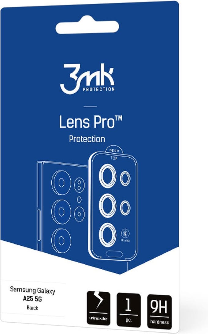 Samsung Galaxy A25 5G - 3mk Lens Protection Pro Black