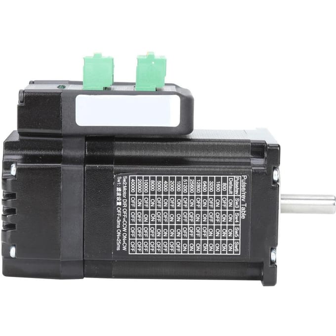 Moteur pas à pas numérique NEMA 23 Intégré avec puce de traitement du signal numérique DC24 48V