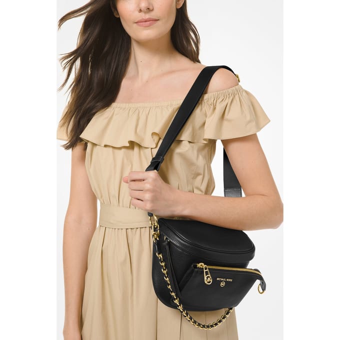 Michael Kors Medium Sling Pack Messenger Bag Black Maat: OS | Crossbodytassen Outlet | Dames | Zwart