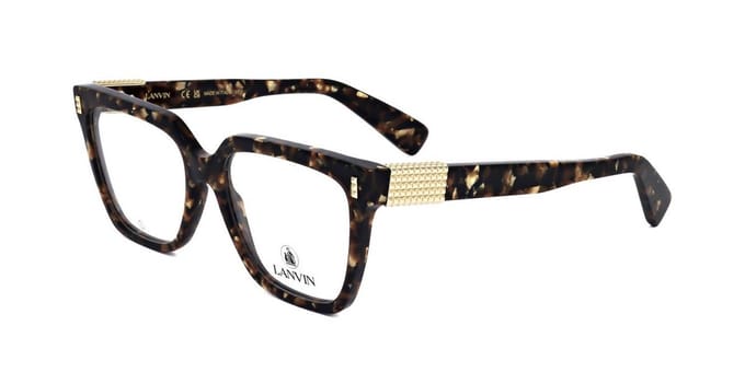 Lanvin LNV2652 Textured brown gold 54/16/145 WOMAN Brilmonturen