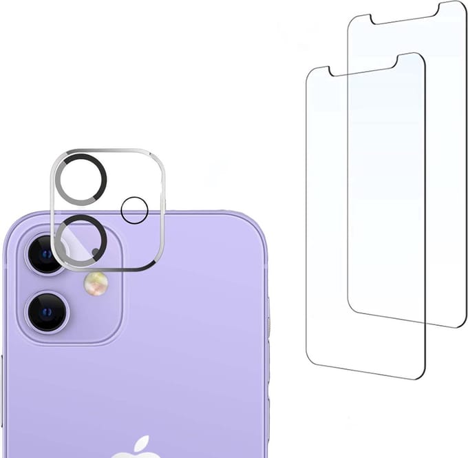 Arara IPhone 13 Mini Camera protector + Screen Protector 2 stuks - iPhone 13 Mini Screenprotector - iPhone 13 Mini Screen Protector Camera