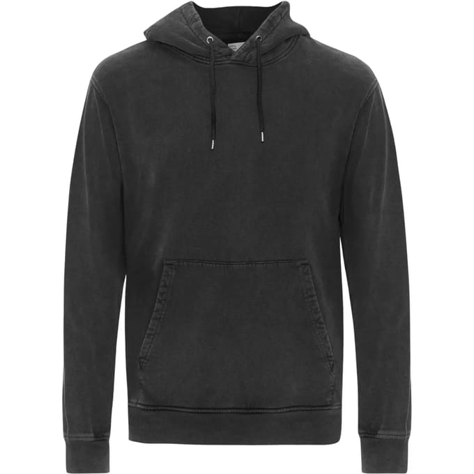 Hooded sweatshirt Colorful Standard Classic Organic Faded Black
