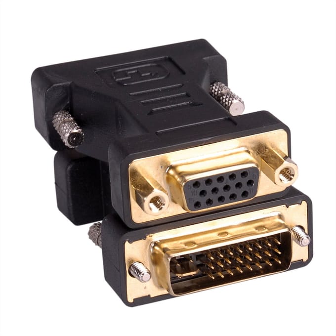 ROLINE DVI-VGA adapter, DVI M / VGA F