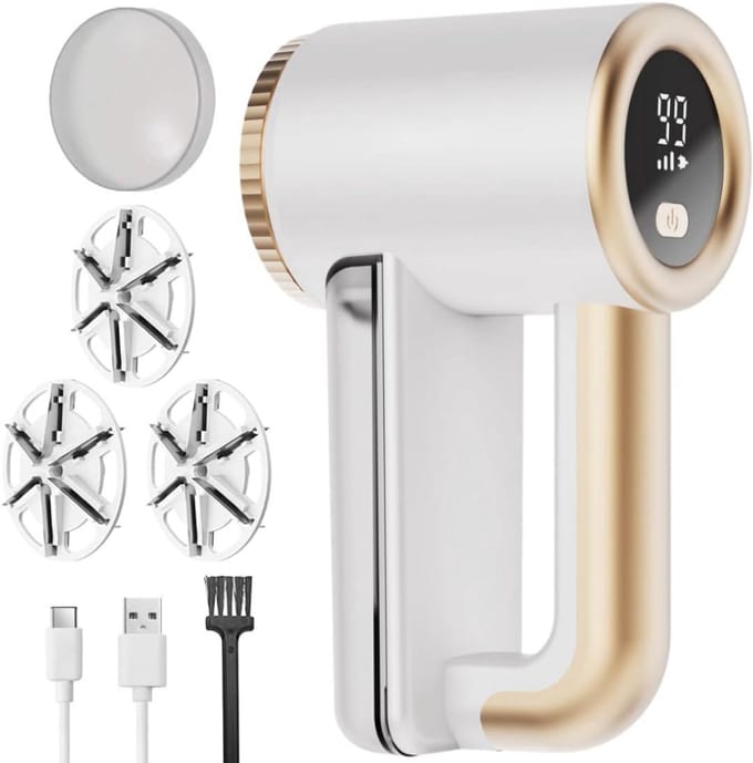 DailySupplies® Pluizenverwijderaar Electrisch - Ontpluizer voor Kleding - Pluizentondeuses