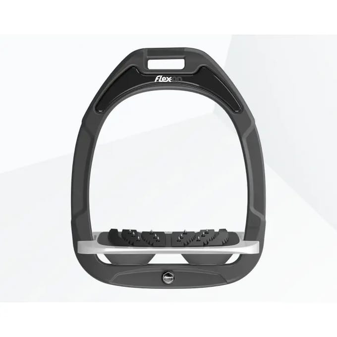 Ultra Grip Verstelbare stijgbeugels Antraciet/Grijs/Antraciet Flex-On Green Composite