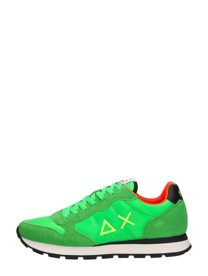 Sun68 Tom Solid Nylon Men Lage sneakers - Heren - Groen - Maat 42
