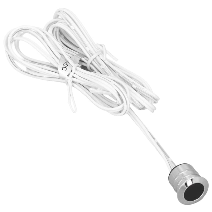 Lichtsensor Schakelaars Aluminiumlegering LED Handveeg Schakelaar Garderobe Hangende Kast Infrarood Handveeg Sensor Schakelaars white