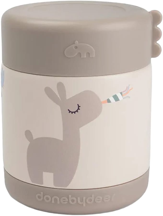 Done By Deer Food Jar - Celebration - Sand - 300 ml