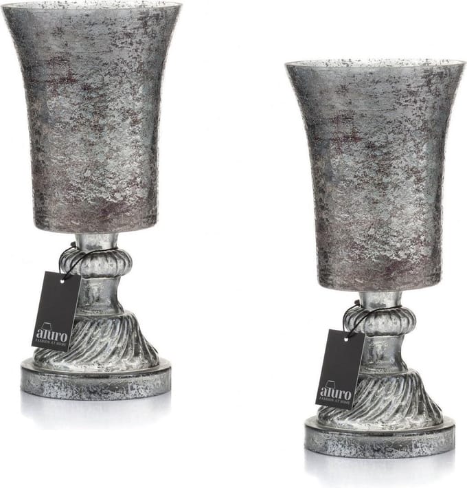 Kandelaar Aluro 28 CM 2-delig