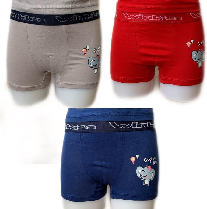 Embrator 3-pack jongens Boxershorts Bo mix maat 104/110