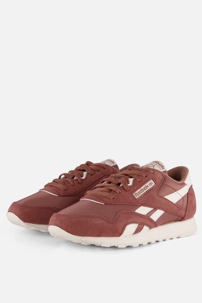 Reebok CLASSIC NYLON SCORCHEDEARTH - SCORCHEDEARTH - CHALK Dames Sneakers - sorchedearth