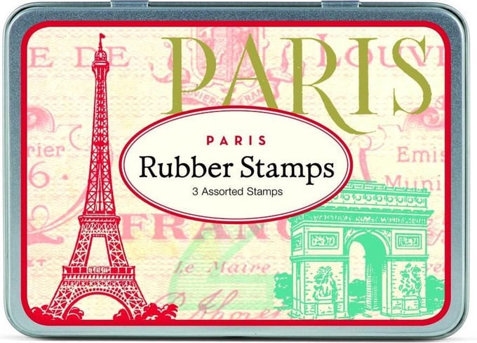 Stempelset Parijs Cavallini & Co Stempels Paris