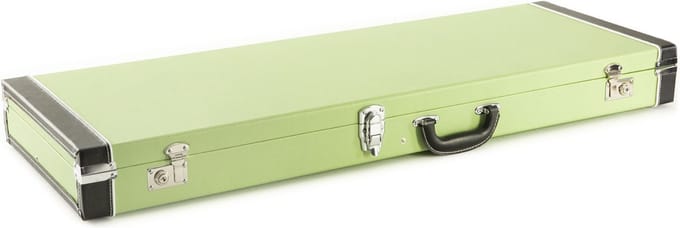 MUSIC STORE Electric Guitar Case Green - Koffer voor elektrische gitaren