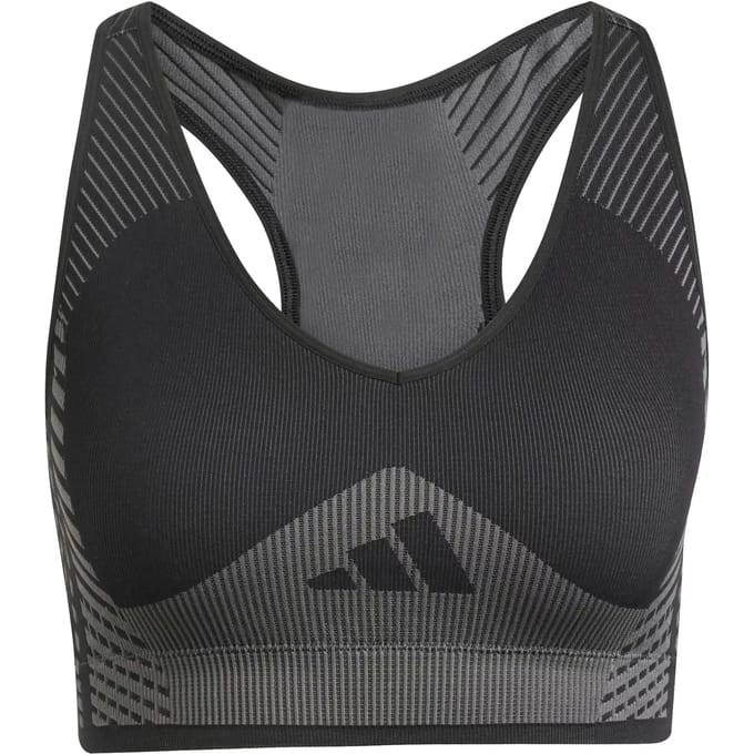 Vrouwenbeha adidas Aeroknit d'entraînement Light Support
