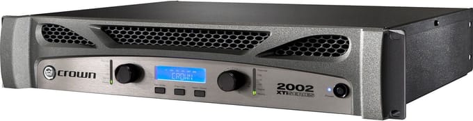 Crown XTI 2002 Eindversterker, 2x 800W / 4 Ohm, 2HE - 2-Kanaals eindversterker