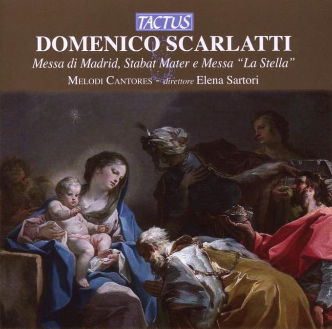 Melodi Cantores, Elena Sartori - Scarlatti: Messa Da Madrid, Stabat Mater E Messa La Stella (CD)