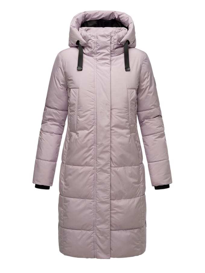 Marikoo dames winterjas Laryaa – lang, warm & met afneembare capuchon
