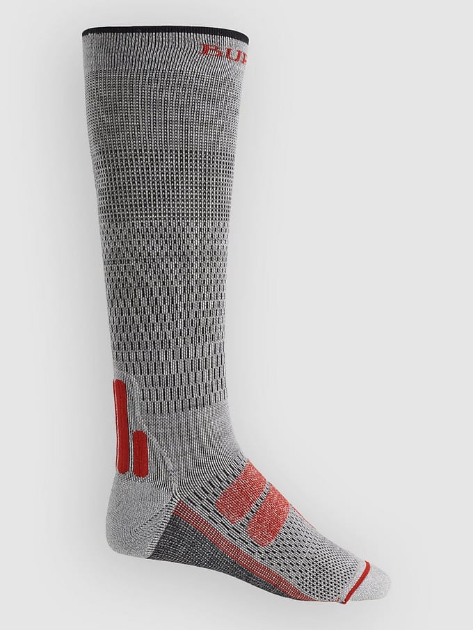 Burton Performance + Ultralight Compression Sokken Grijs EU 40 1/2-43 1/2 Man