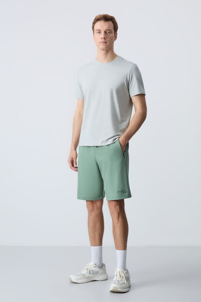 Heren Regular Fit Jersey Shorts