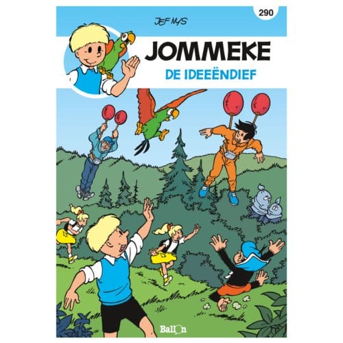De Ideeëndief - Jommeke Strip - Nieuwe Look - Jef Mys