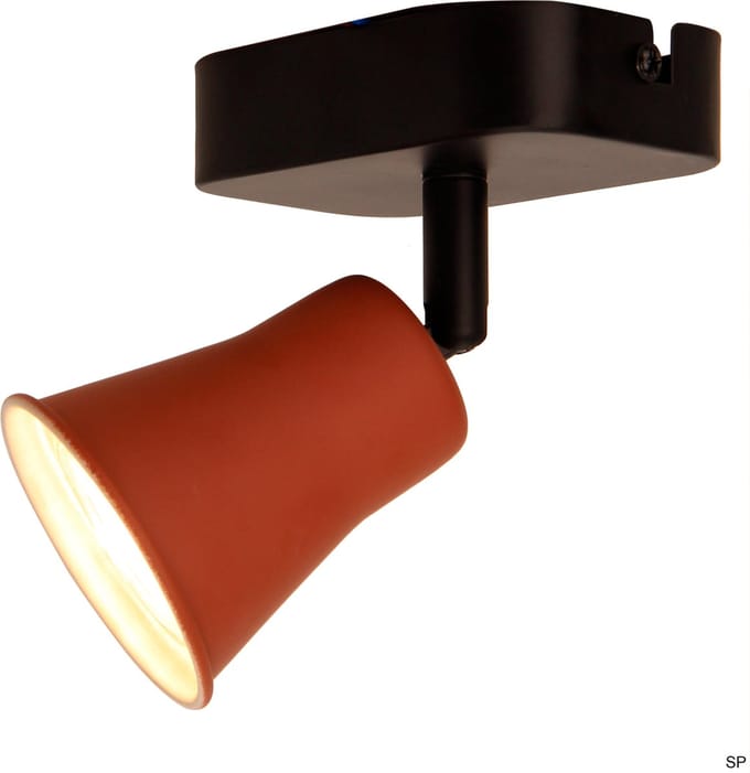 Chericoni Lisa Plafondspot - 1 lichts - GU10 - Rood - Moderne Spotverlichting