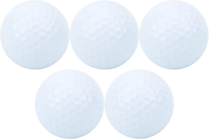 Floating Practice Golf Balls, Water Sports Training Set Indoor Outdoor Gift White Portable