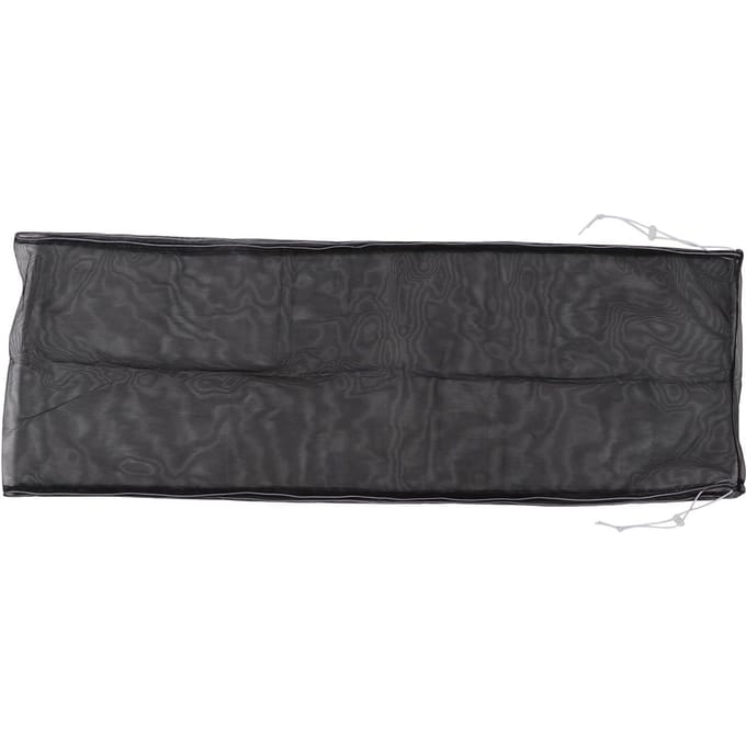 Filet de protection réglable en nylon pour cage à oiseaux, anti-poussière, pour attrape-graines, pour perroquets et perruches noir