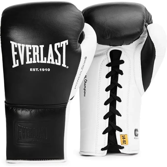 Kickbokshandschoenen met veters Everlast Powerlock OG Pro