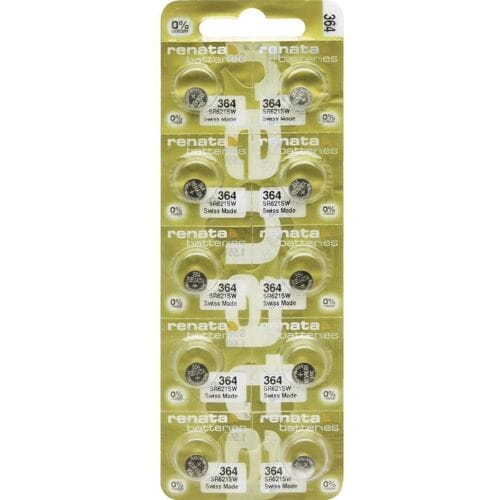 Renata Knoopcel 364 10 stuk(s) 20 mAh