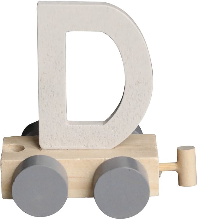 Jep! Kids Treinletter D - Offwhite