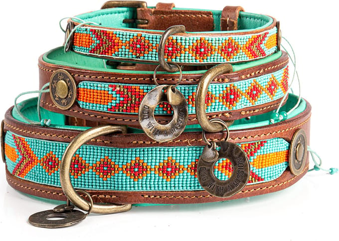 Beads Paddy Lee Hondenhalsband S (Halsomvang 30-33 cm / 2 cm)