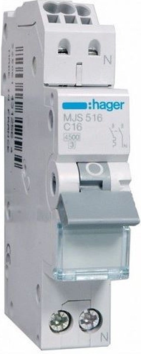 Hager VISION Stroomonderbreker - VKS12SJ - E35F4
