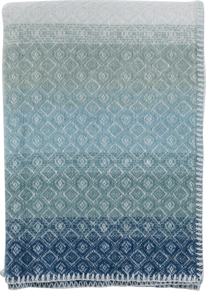 Klippan Ledikantdeken Havanna aqua multi - 90x130cm