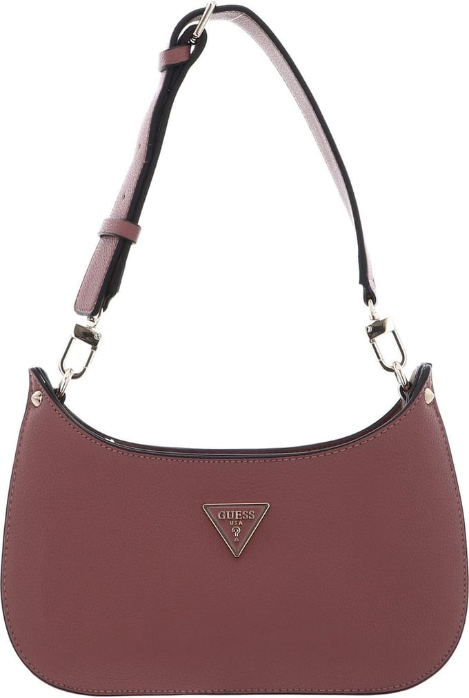 GUESS Schoudertas Meridian Mini Top Zip Shoulder Bag Rosewood Oud roze
