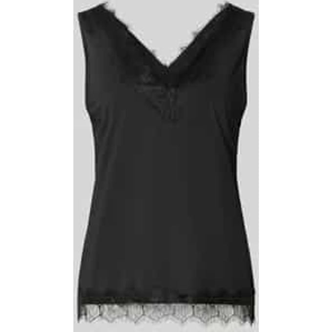 Top met bandjes met kant, model 'Bicco'