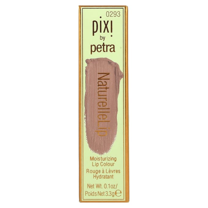Pixi Beauty, NaturelleLip, Rouge à lèvres hydratant, 0293 Nectar, 0,1 oz (3,3g) beige