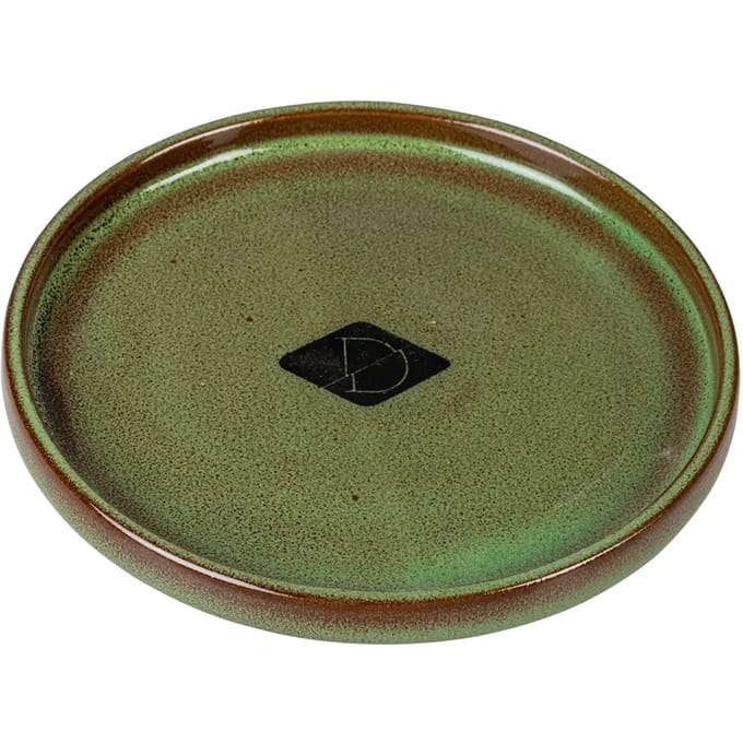 D&d Home - Voerbak - Kat - Jasper Kat Eetschaal Green 13x13x2,5cm Groen - 1st