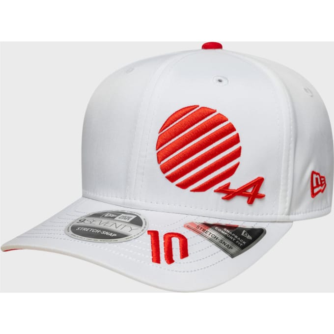 New Era Alpine Pierre Gasly Japan 9seventy Stretch Snap Cap - Wit